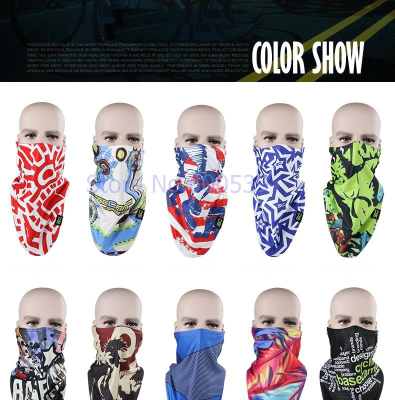 Outdoor Ski Snowboard Motorcycle Winter Warmer Sport Full Face Mask Pirates 3D Printed Triangular Scarf Skiing Mask (20)