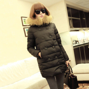 2015-New-Coat-Winter-Down-Parkas-Coat-Thick-Double-Breasted-Fur-Collar-Candy-Color