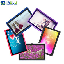iRulu 7″ Q88 Allwinner A23 Dual Core Tablet PCs Android 4.2 1.5GHz 512MB 16GB Dual Camera Tablet WIFI With Multi Color Keyboard