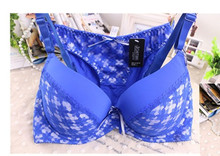 Summer Style Women Sexy Plaid Bra Set 36 38 40 C Full Cup Cotton Lingerie Perfect Coverage Bra for plus size women DE0015