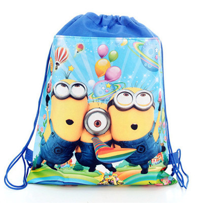 Fashion Cute 3D Despicable Me Minions School Bag Minion Backpack for Children