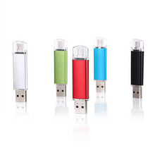 Two-site mobile phone usb flash drive 128mb 2gb 4gb 8gb 16gb 32gb 64gb speed rotation usb flash memory pen drive usb stick gift