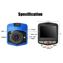 High quality Mini GT300 car dvr camera dvrs full hd 1080p recorder video registrator night vision function box carcam dash cam