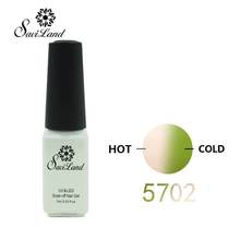 1PCS Chameleon Temperature change nail polish soak off nail varnish gelpolish more colors Nail gel in