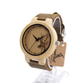 Bobobird D14 New Famous Brand Wooden Bamboo Wrist Watch Dress Style Nylon Strap Quartz Wristwatch Relojes
