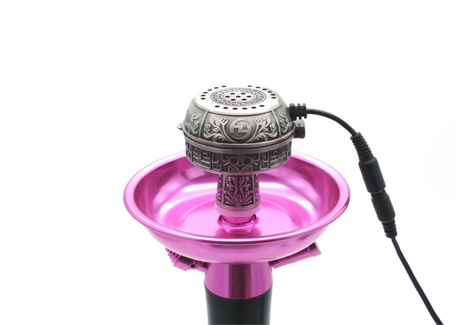 Large Size Multifunctional Metal E Shisha Smokepan Electronic Tobacco