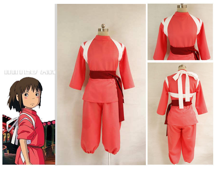 Miyazaki Hayao Spirited Away Chihiro Ogino Sen Cosplay Costume Halloween Outfit In Clothing From 