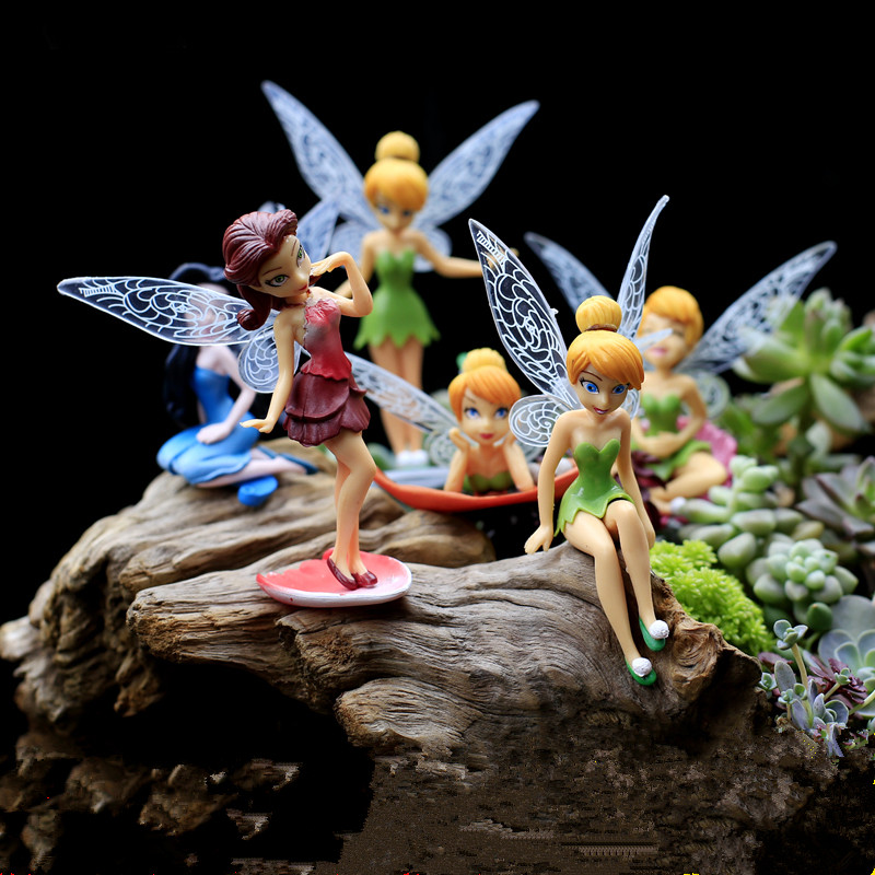 miniature flower fairy figurines