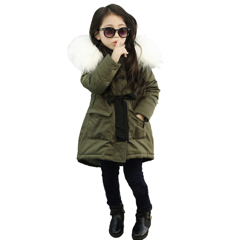 Гаджет  Korean Brand Girls Coats And Jackets Kids Faux Fur Collar Coat For Baby Girl Children Winter Outwear For Girls None Детские товары