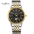 Brand Anti Clockwise Classic Fashion Ultra Slim Watch Men s Quartz Stainless Steel Wrist Watches Waterproof