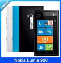 Original Nokia Lumia 900 16GB 1.5GHz 3G GPS WIFI 8MP NFC 4.3″ AMOLED Windows smartphone Unlocked Phone Factory Refurbished