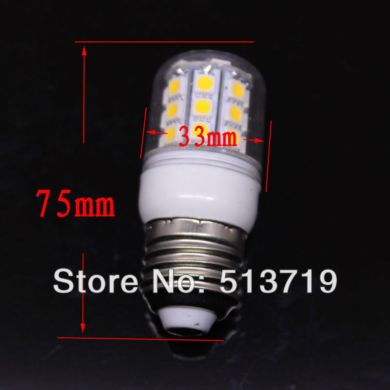 E27 30 SMD 5050 LED 5W Warm White home led bulbs E...