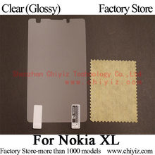 Clear Glossy LCD Screen Protector Guard Cover Protective Film Shield For Nokia XL Dual SIM / Nokia XL 4G TD-LTE