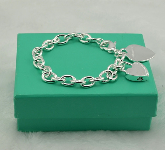 Brand 925 Silver3MM Snake pan charm bracelet