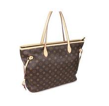 Personal Tailor 1:1 quality oxidize real leather handbag louis Neverfull damier Mon monogram women shoulder bags M40157,N51106
