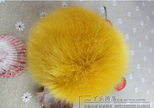 5pcs fake fur pompoms D8 for beanies hatsiphonekeybagscap DIY faux fur balls artifical fur pom poms free shipping (4)