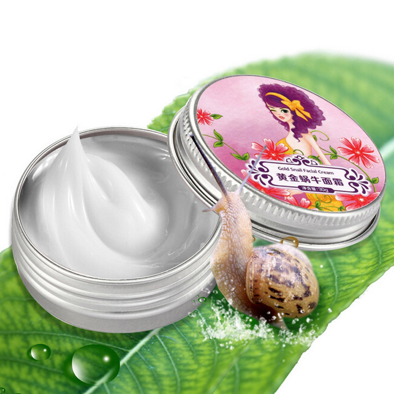 Snail Cream Face Skin Care Treatment Reduce Scars Acne Pimples Moisturizing Whitening Anti Winkles Aging Cream