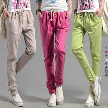 Regular Broadcloth Rushed Summer Style Hot Sale Women Pencil Pants High Waisted Slim Female Fit Trousers Sports Pantalones