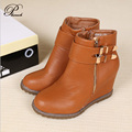 2015 Brand Women Autumn Ankle High Heels Boots Women's Shoes Botines