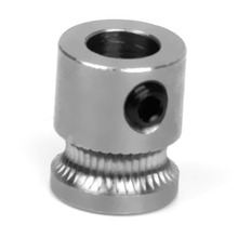 GTFS MK8 Extruder Drive Gear 5mm Bore for 1 75mm Filament 3D Printer Silver