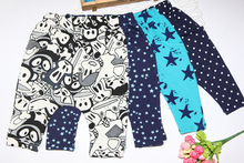 2016 Spring New Soft Cotton Baby Boys Girls Harem Pants Calf-length Multicolor Dot Children Casual Pants Thin 0-4Y