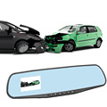 2 8 Inch LCD Screen HD Dash Cam Video Recorder Rearview Mirror 140 Degrees Wide Angle