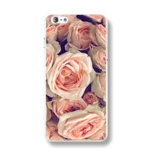 For iPhone 6 4 7 Inch PC Hard TPU Soft Case Cover Elegant Rose Flower Mobile