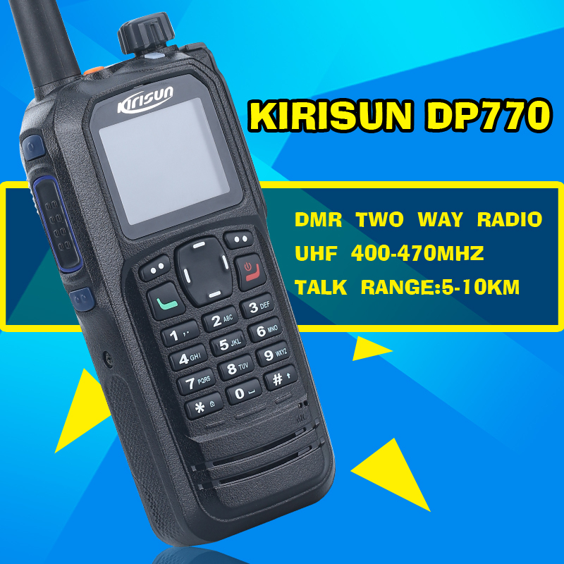      KIRISUN DP-770   GPS  UHF 400 - 470  DMR   DP770