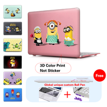 Girl & Maid Minions Computer Bag For Apple Mac Macbook Pro 15 For Macbook 12 Inch Case + Silicone Keyboard Cover A1466