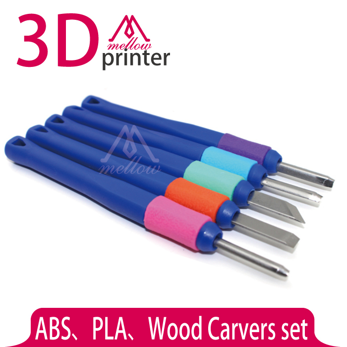 3D Printer DIY Tool Kit Wood Carvers set ABS and PLA Carving knife graver for 3D