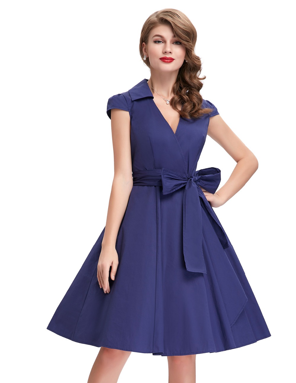Womens Summer Dresses 2016 summer Style 50s robe Vintage Retro Dress vestidos plus size Pin up