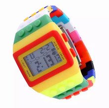 New LED Watch Women Kids Watch Fashion Casual Cartoon Watches Colorful Rainbow Girls Boys Digit Clock