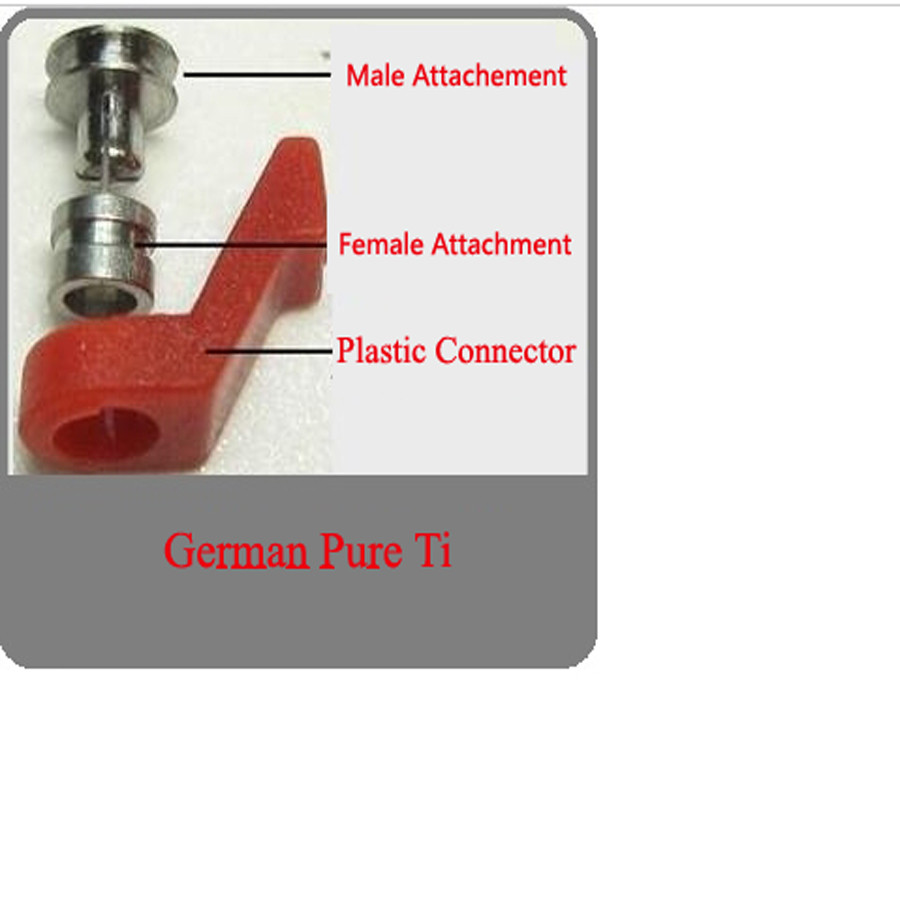 Good quality Dental Magnetic Armature Attachment Dental Lab Technician Denture German Pure Ti as shown in photo