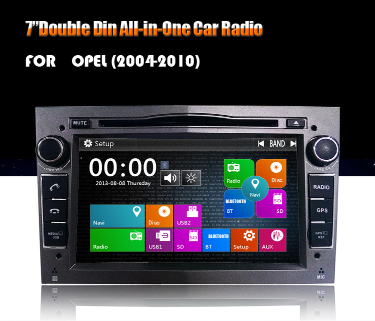 2015 new 2 Din Car DVD For Opel Astra Vectra Corsa Meriva Zafira with GPS Navi