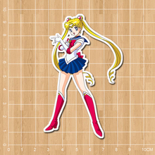 Japanese animation Sailor Moon Notebook/refrigerator/skateboard/trolley case/backpack/Tables/book sticker PVC sticker