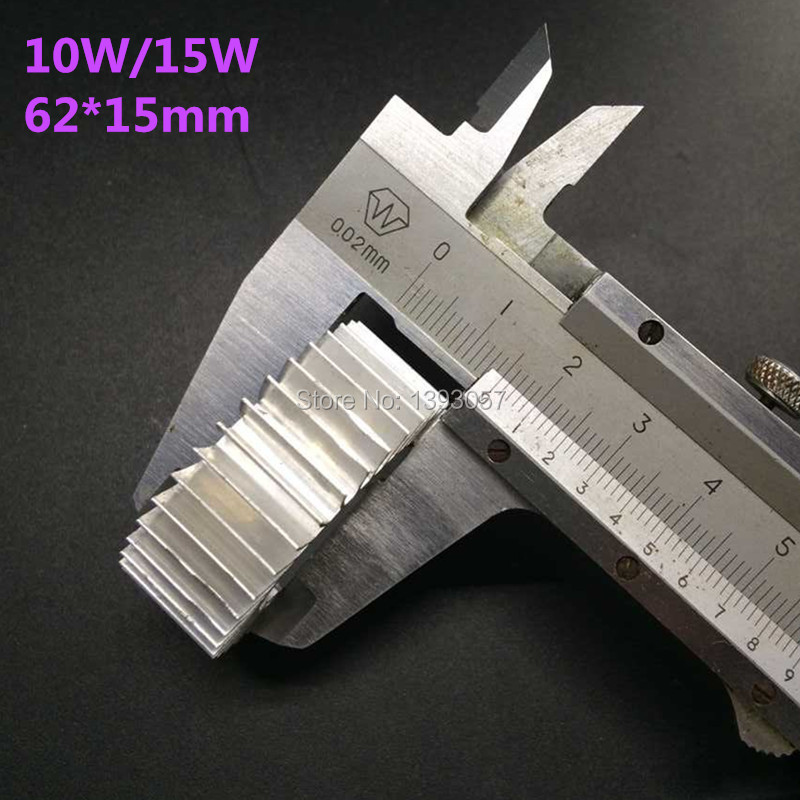 Description Picture 6 of item20pcs/lot LED Aluminum Heatsink LED Radiator For 10W 15W High Power Lamp DIY LED Cooler dissipador de   calor UFO PCB Radiator
