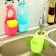 Free Shipping 1Pcs Creative Kitchen Tools Bathroom Gadgets Candy Colors Soft PVC Plastic Soap Dish Soap Handing Storage Box