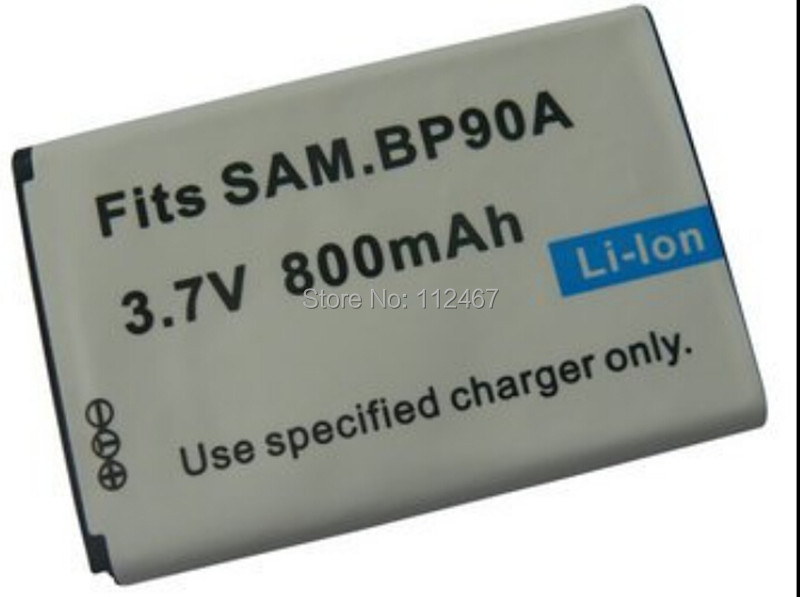 Replacement Camera Battery BP-90A BP90A  SAMSUNG VM-M102 VM-M105 VM-M110 VP-M102 VP-M102B VP-M102S VP-M105