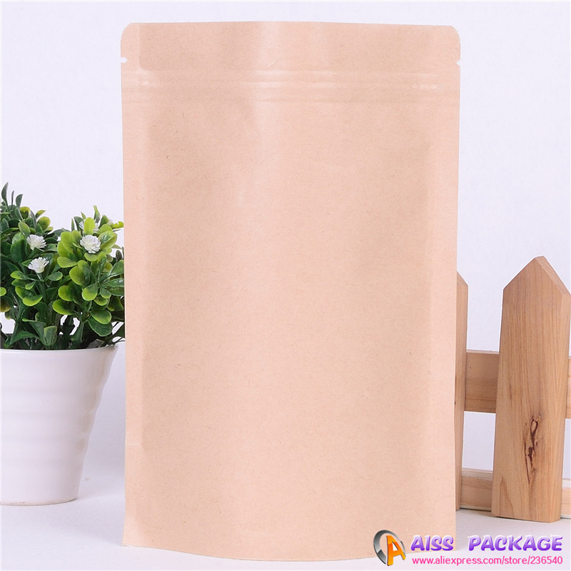 kraft bags  paper bag kraft bags bag  buyers kraft zip  paper bags 20x25cm coffee lock tea tea