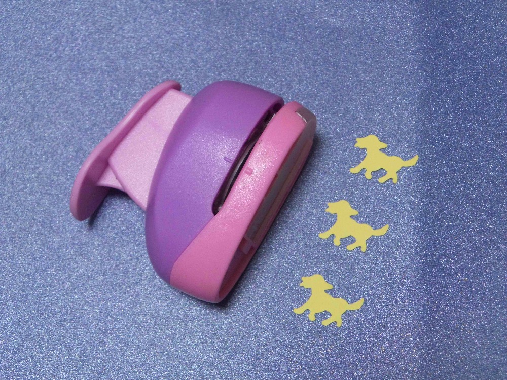 2 2.5cm dog shape craft punch set Punch Craft Scrapbooking school Paper Puncher eva hole punch