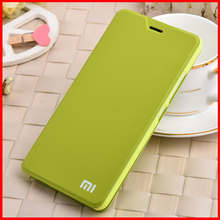 Original design back cover leather case for Xiaomi Red Rice Flip Case for Hongmi Redmi 1S Case MIUI Millet Phone Cover Shell