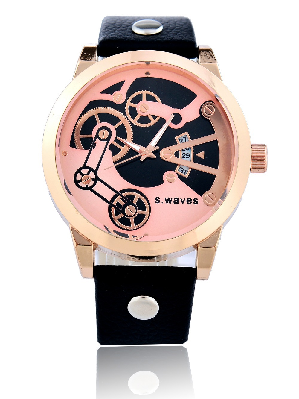 The new men s watch men s luxury brand S waves outdoor sports and leisure