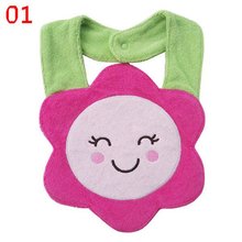 Kids Girl Boy Baby Bibs Burp Cloths Lunch Bibs Animals Cotton Saliva Towel waterproof Infant Bibs