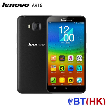 Оригинал Lenovo A916 4G LTE FDD 5.5 дюймовый телефон Android 4.4 MTK6592 восьмиядерный 1 Гб оперативной памяти 8 Гб 1280 * 720 13MP Две сим карты Play маркет