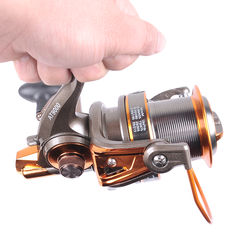 Hynix 8000/9000 13 + 1BB long shot reel casting for carp and salt water surf spinning big sea fishing reel Metal Fishing Reel