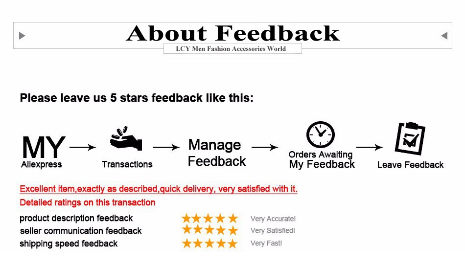 about feeback