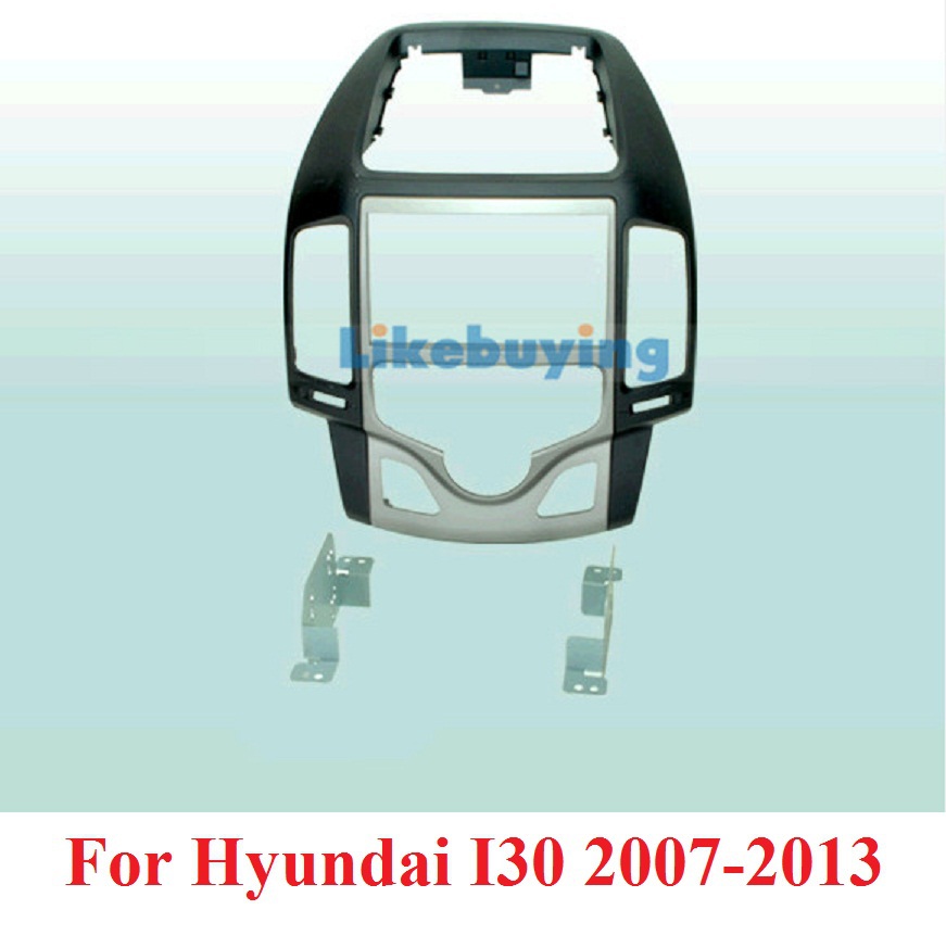 For 177*99.6mm Size Car Frame Dash Kit / Car Fascias for Hyundai I30 2007 2008 2009 2010 2011 2012 2013 Free Shipping