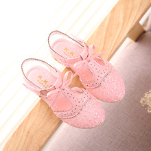 girls sandals kids shoes new summer 2016 han edition of girls princess sandals shoes baotou lace baby children beach shoes 4615