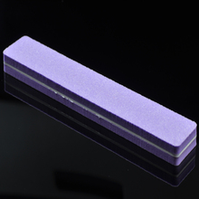 1pcs Double Side 100 180 High Quality Nail File Buffer Sanding Washable Manicure Tool Free Shipping