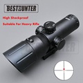VISM 4X50 Red Dot Scope Reticle Fiber Sight Scope Rifle Big Caliber Super Shock Proof Riflescope